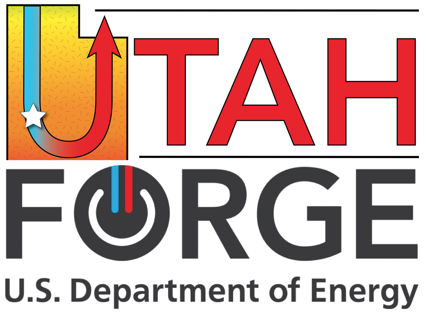 image, logo, Utah FORGE